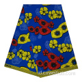 Kain Afrika Lilin Polyester Cetak 100% Berkual Tinggi